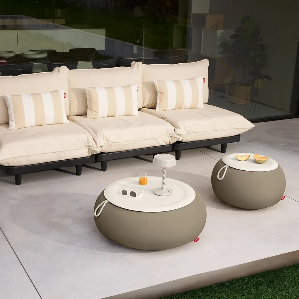 Dumpty Couchtisch Ø87,5 cm Ash