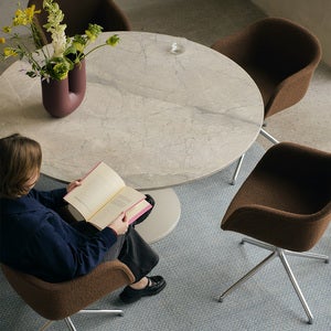  Midst Esstisch Ø140 cm - Grey Marble