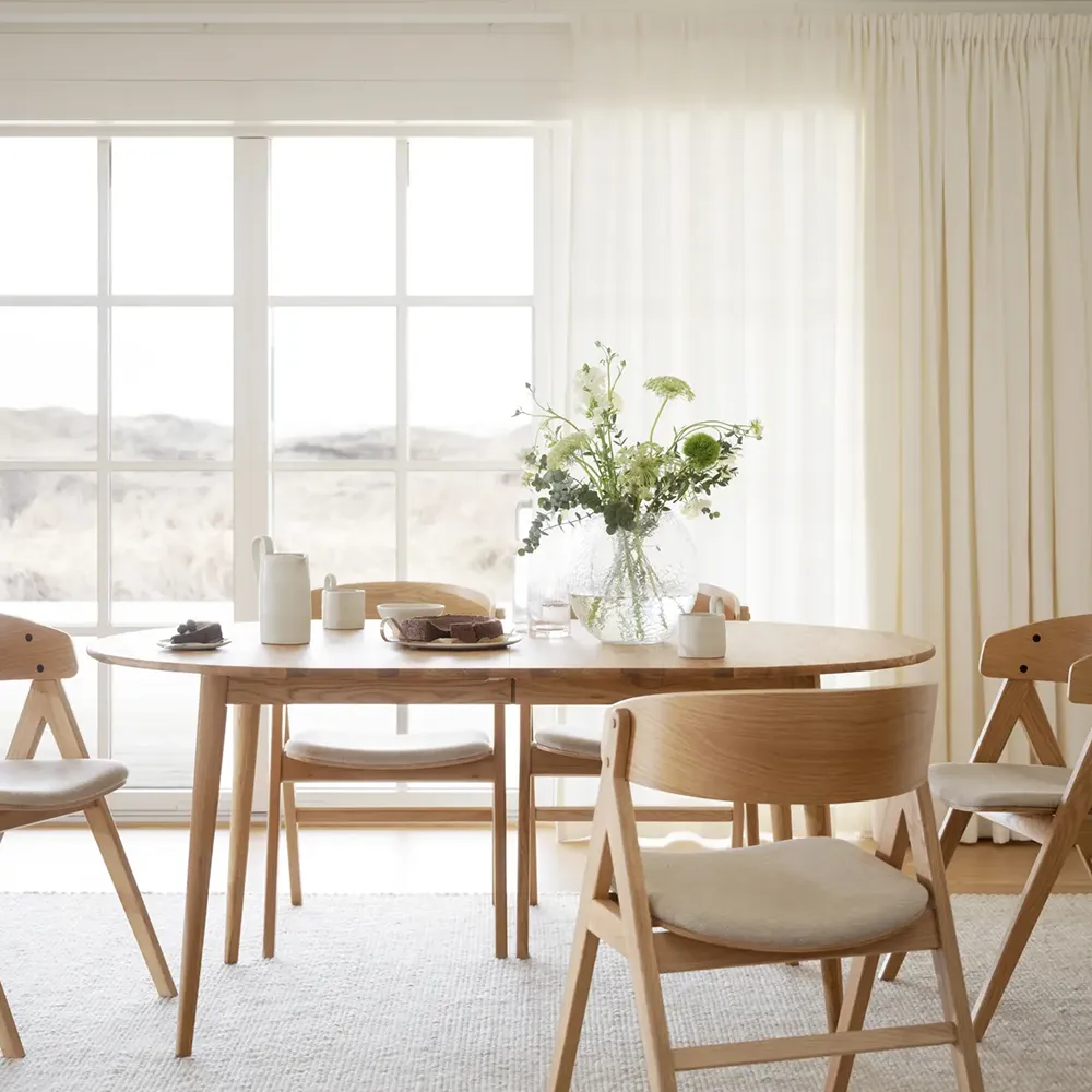 Tyler ovaler Esstisch 170-210x705 cm eiche