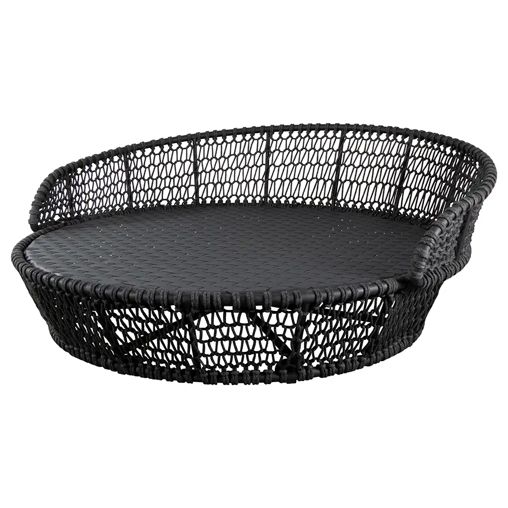 Ocean daybed Dunkelgrau Soft Rope
