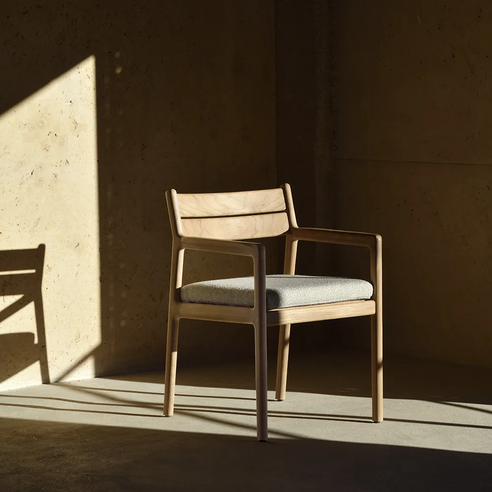 Jack Esszimmerstuhl Teak/Natur