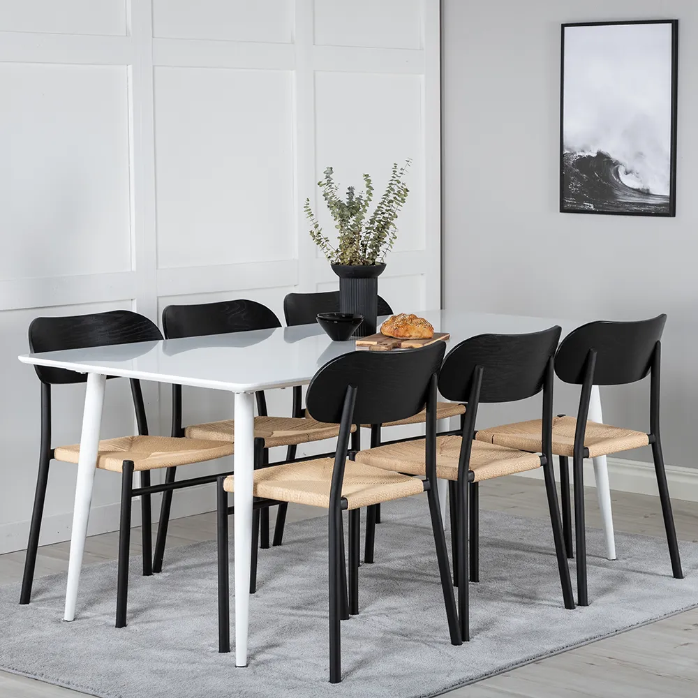 Polly Esszimmerstuhl Natur 2er-Pack 