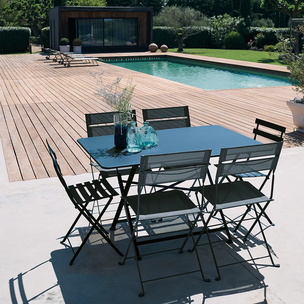 Bistro tisch 97 x 57 cm Acapulco blue