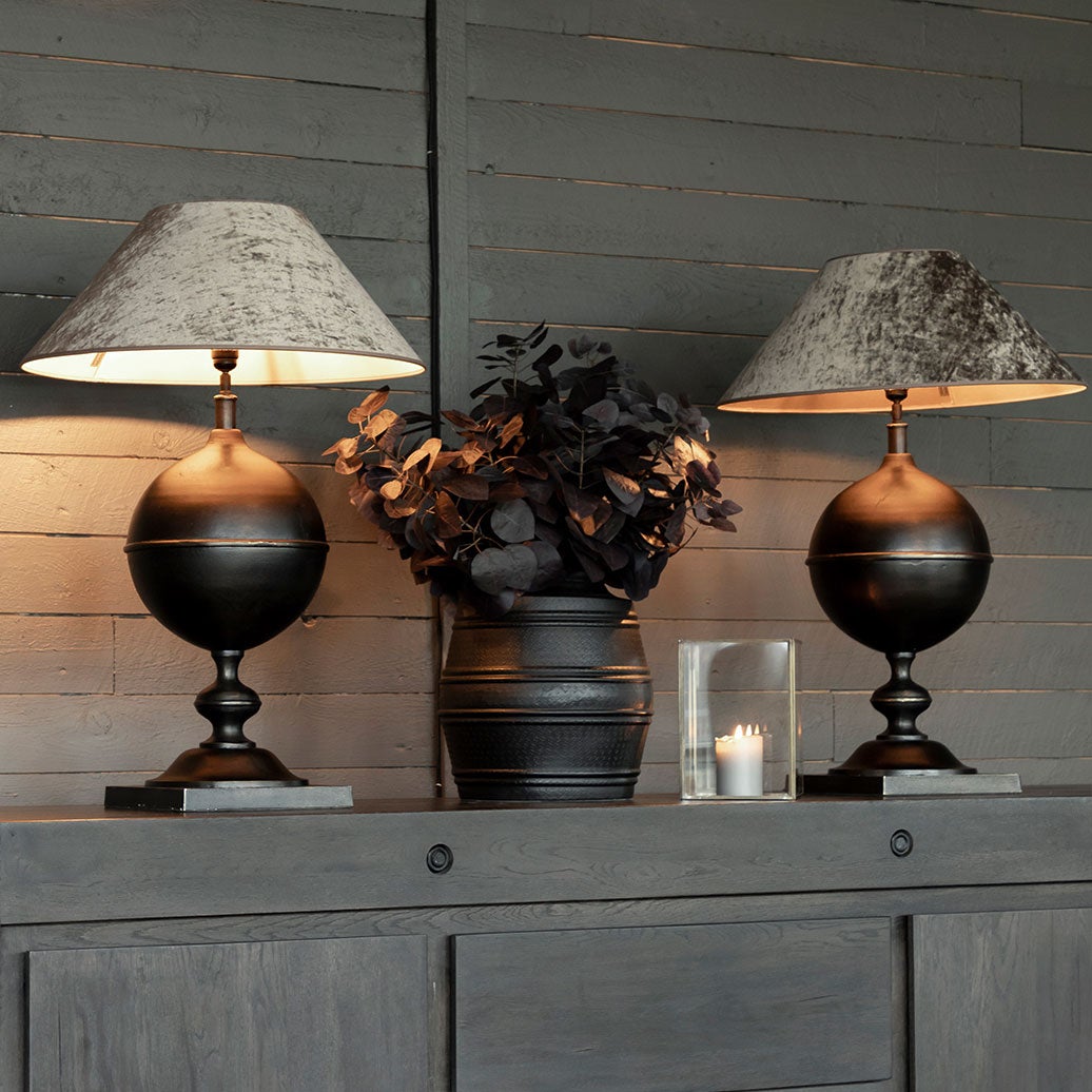 Pimonte Tischlampe Antike Bronze