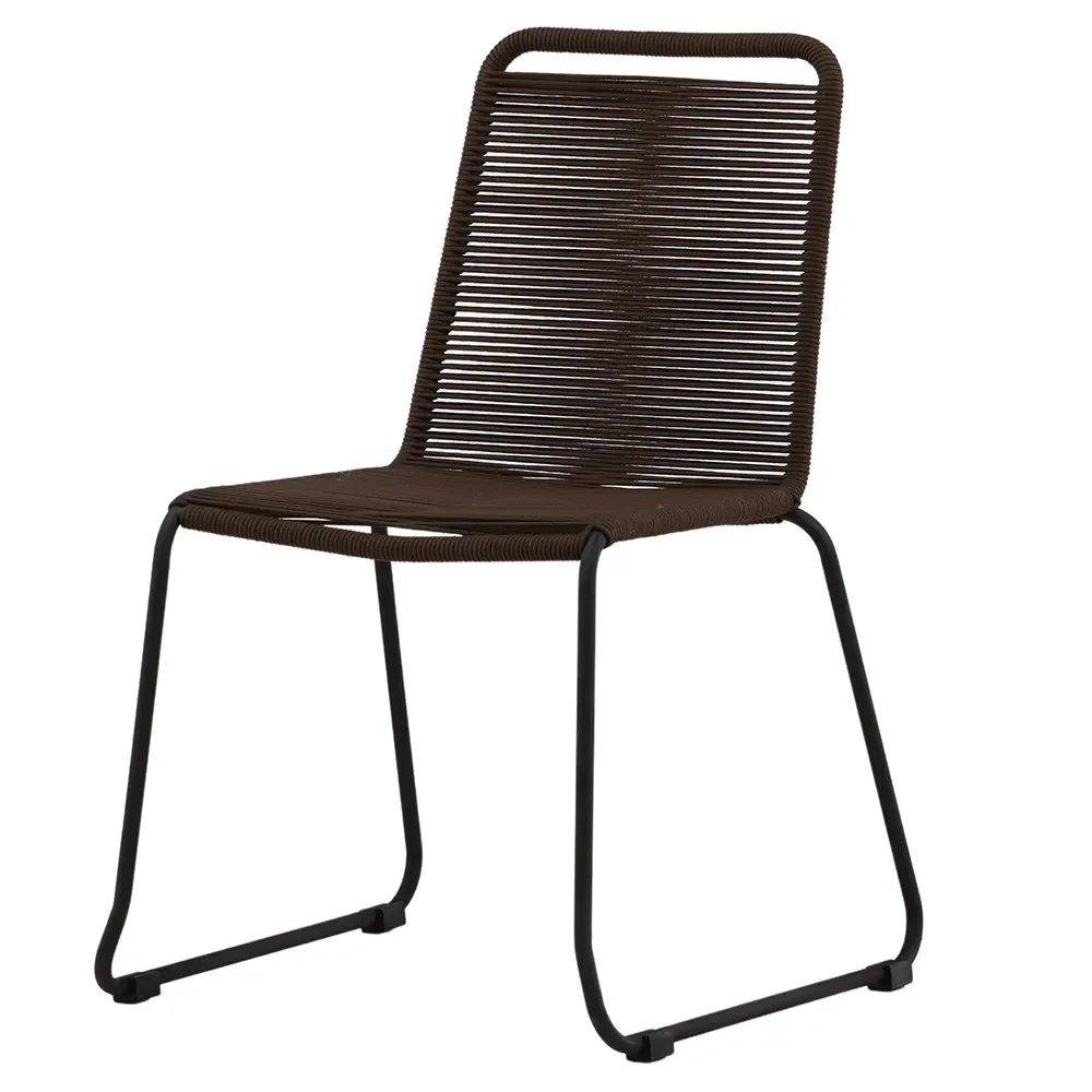 Lindos Dining Chair braun 2er-Pack