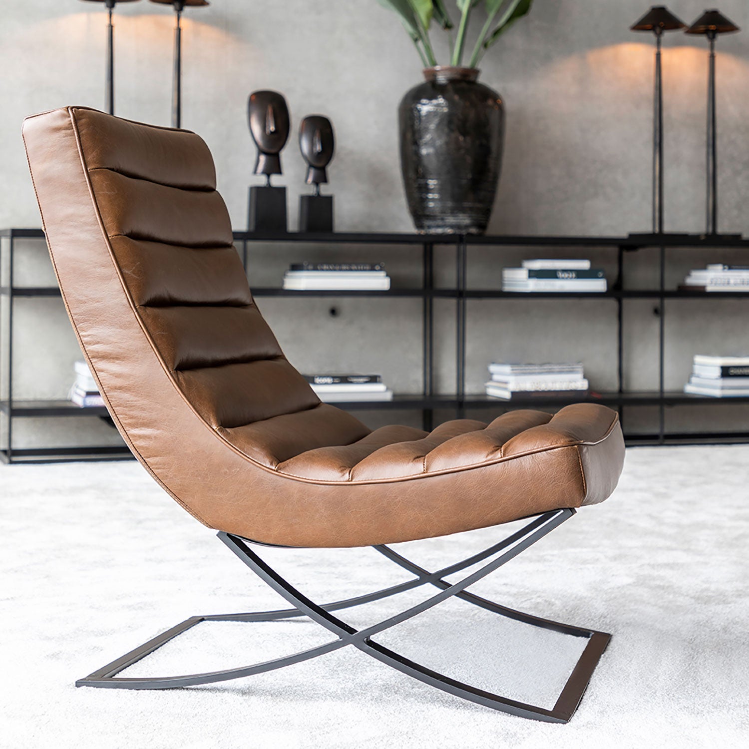 Brooks Sessel schokoladenbraun