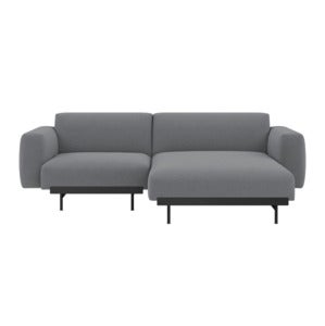 In Situ 2-Sitzer-Modulsofa Config 4 - Ocean80/Schwarz