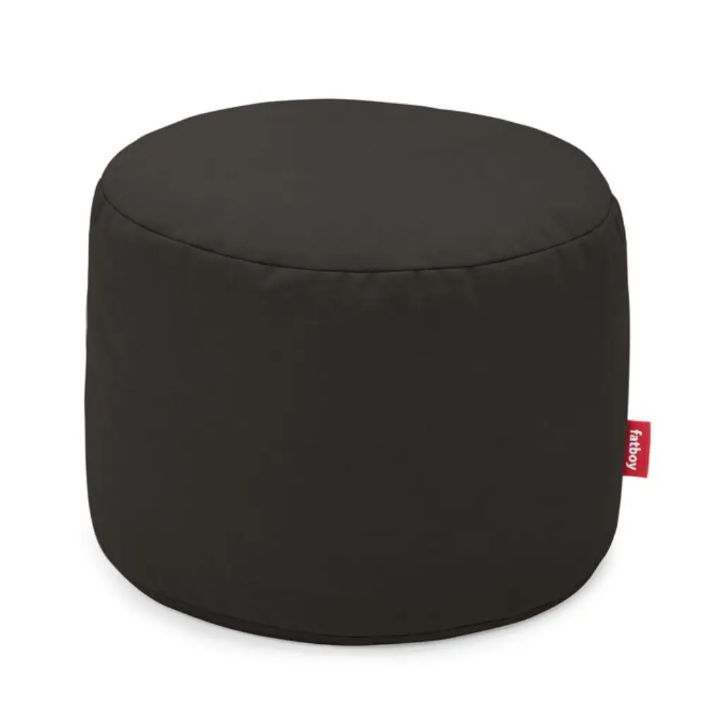 point canvas recycled Puff black licorice