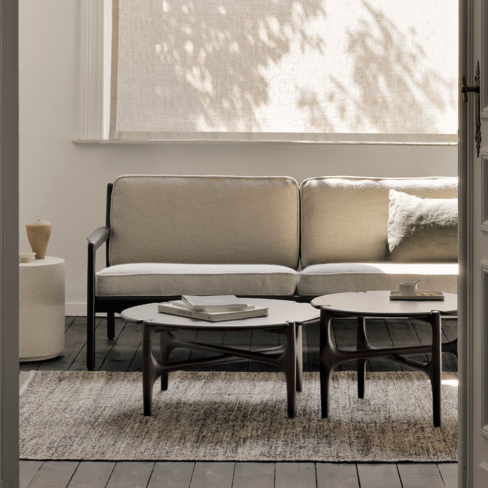 Jack 2-Sitzer Sofa Mahagoni