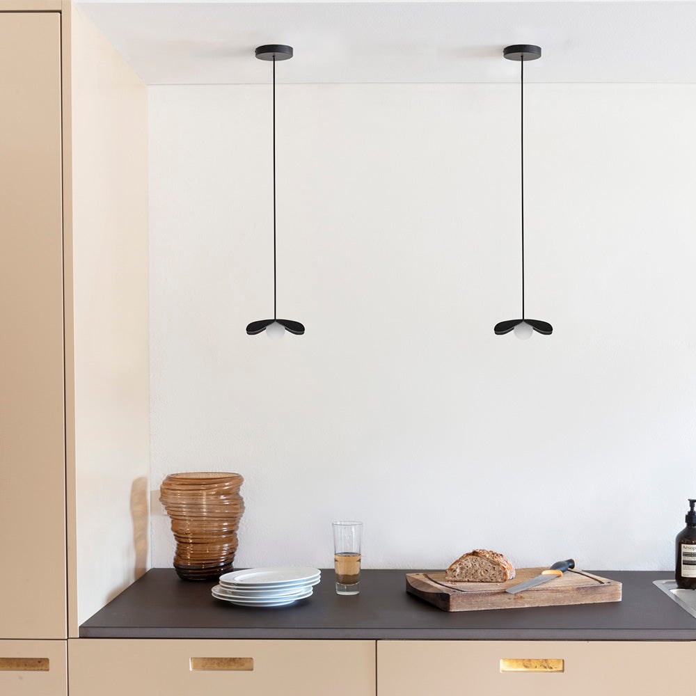 Forget Me Not Lampenschirm Ø19 cm schwarze Eiche