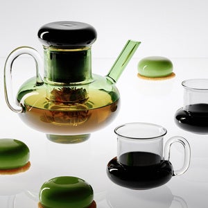  Bump Teetassen Schwarz 2er-Pack