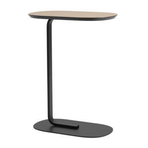 Relate Beistelltisch 73,5 cm - Oak Laminate/Black