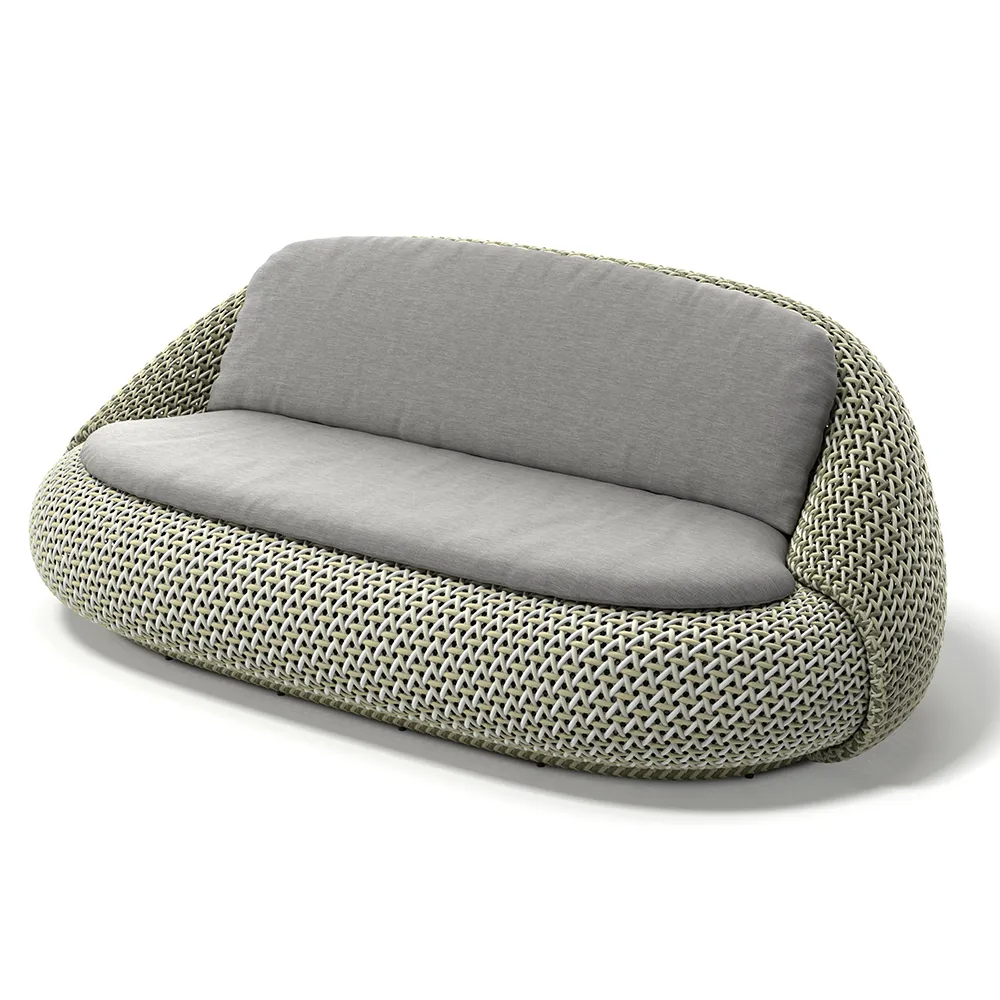 ATOLO 2-Sitzer Sofa C3E forest light 0220 spring mist 0221