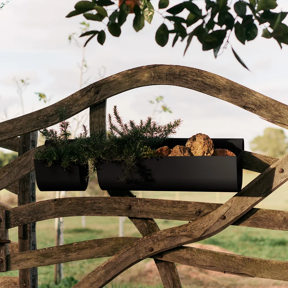 Uma Blumenkasten Large Black