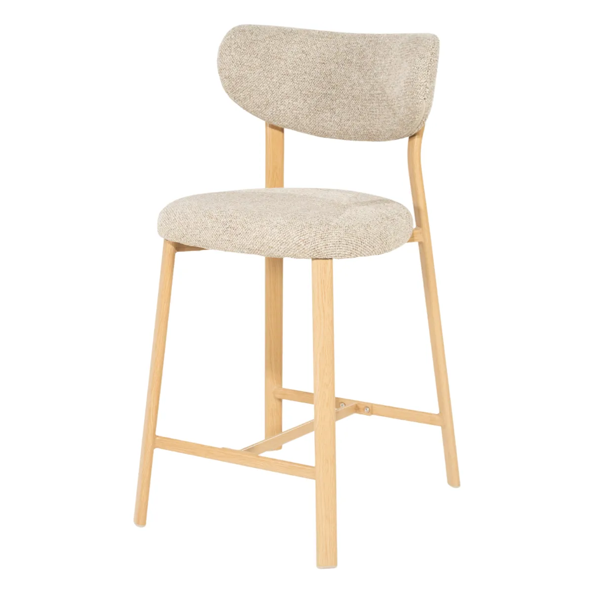 Sedia Barhocker 54x50x96 cm natur