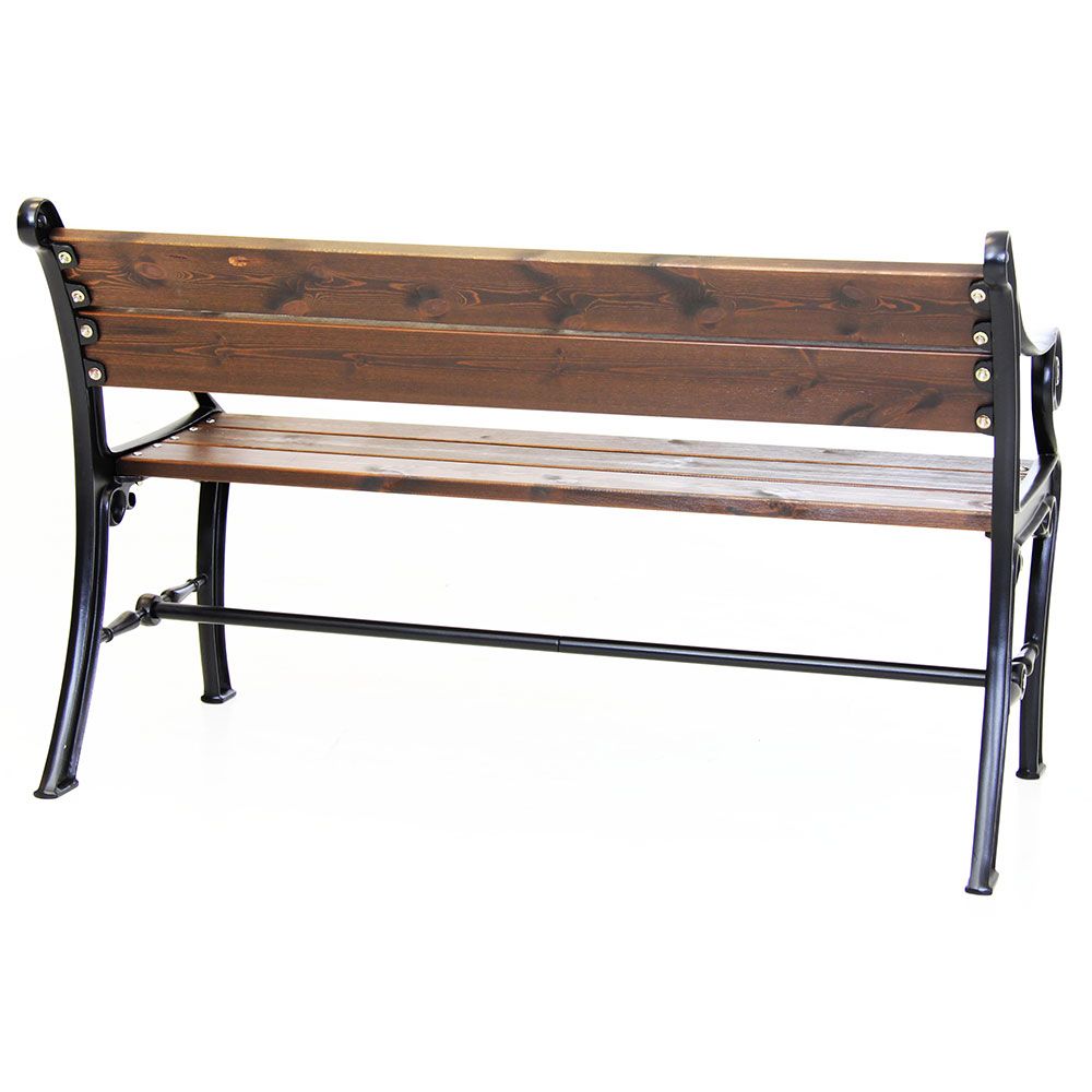 Köpenhamn Parkbank schwarz/java