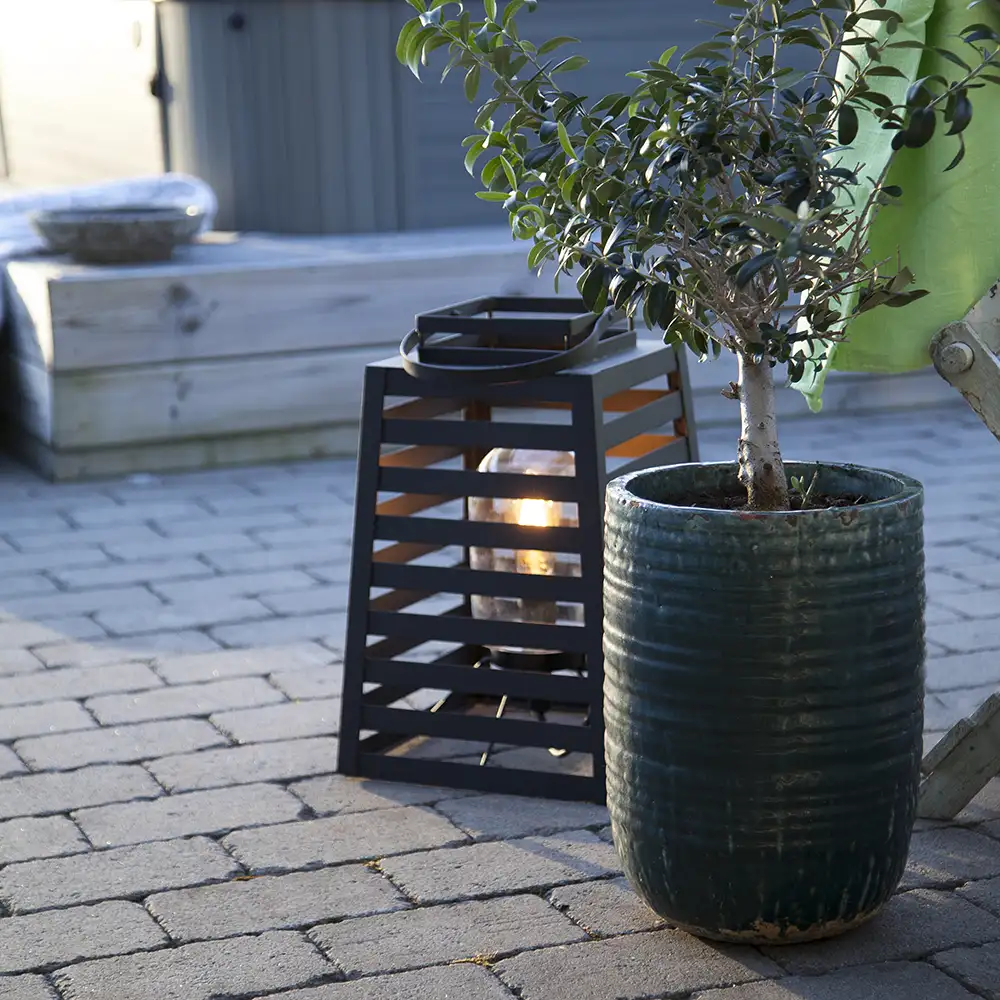 Yankton Tisch-/Stehleuchte Schwarz