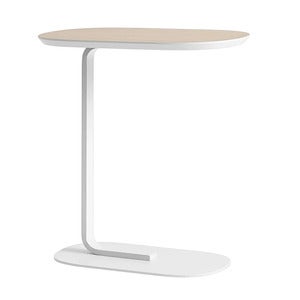 Relate Beistelltisch 60,5cm - Oak Laminate/Off-White