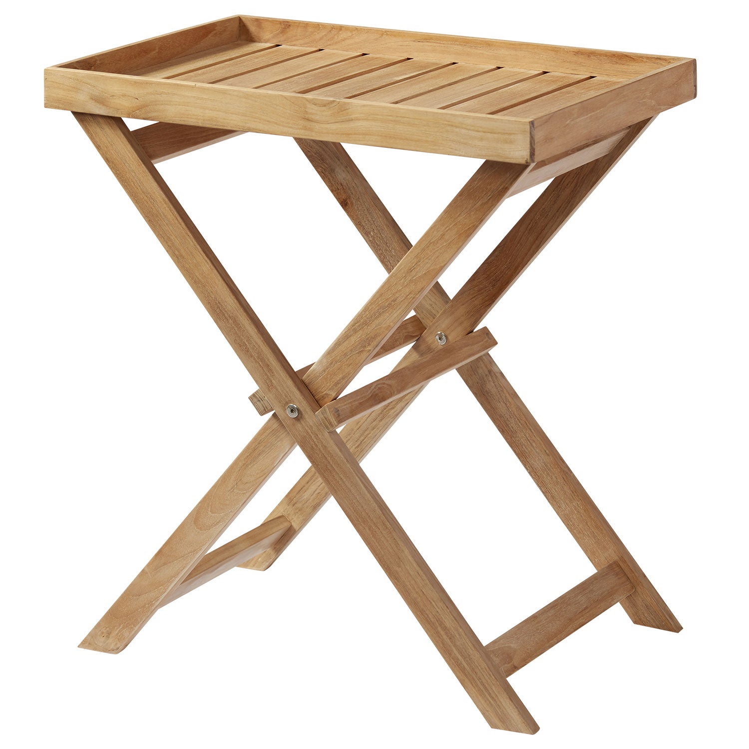 Tablett Tisch 40x60 cm Teak