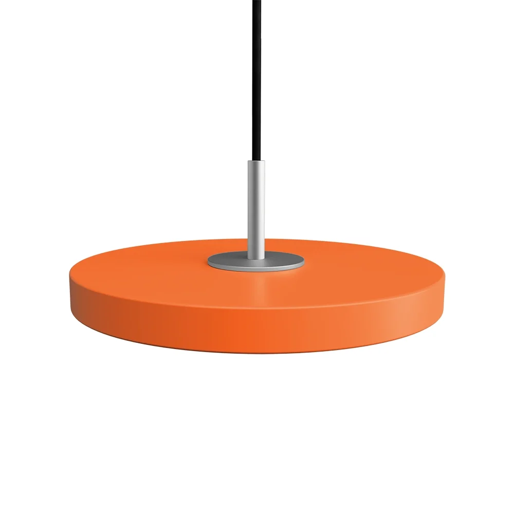 Asteria Micro Deckenleuchte Ø15 cm Nuance Orange/Stahl