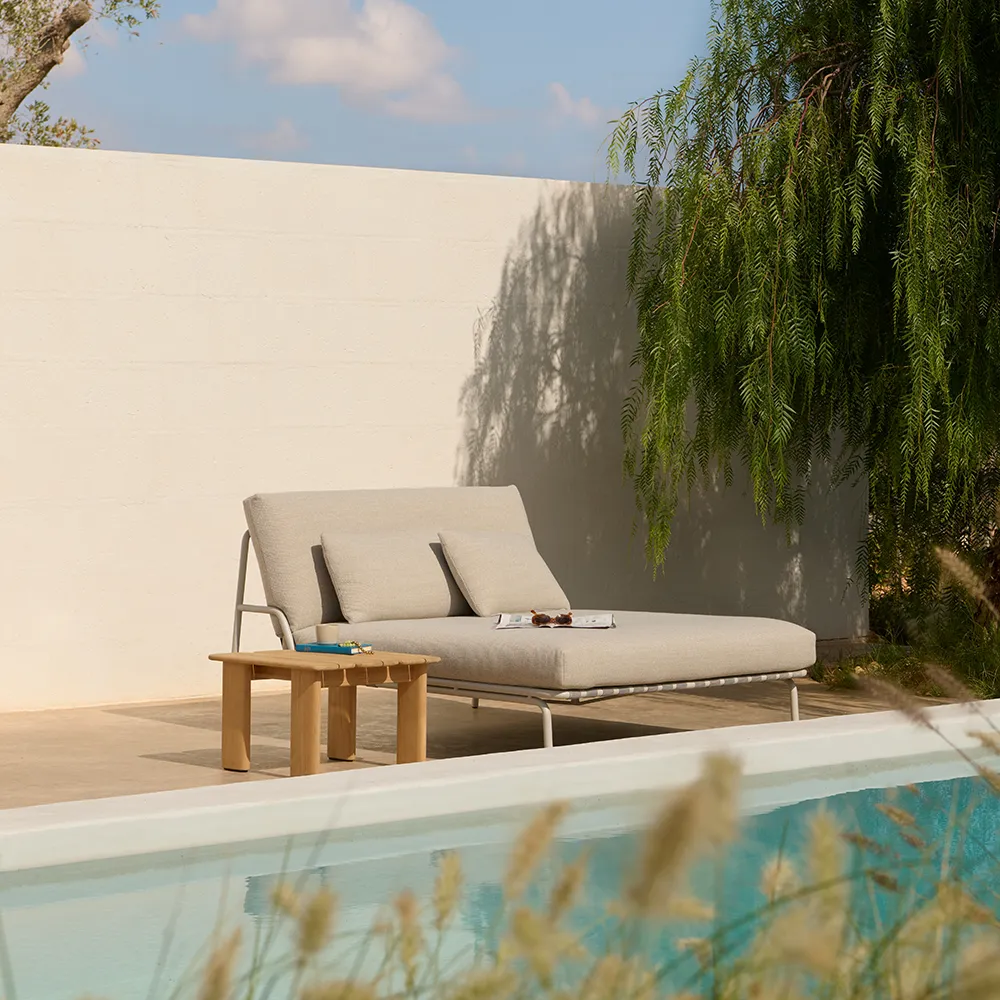 Lounge-Daybed Settle Laze 1/Grey