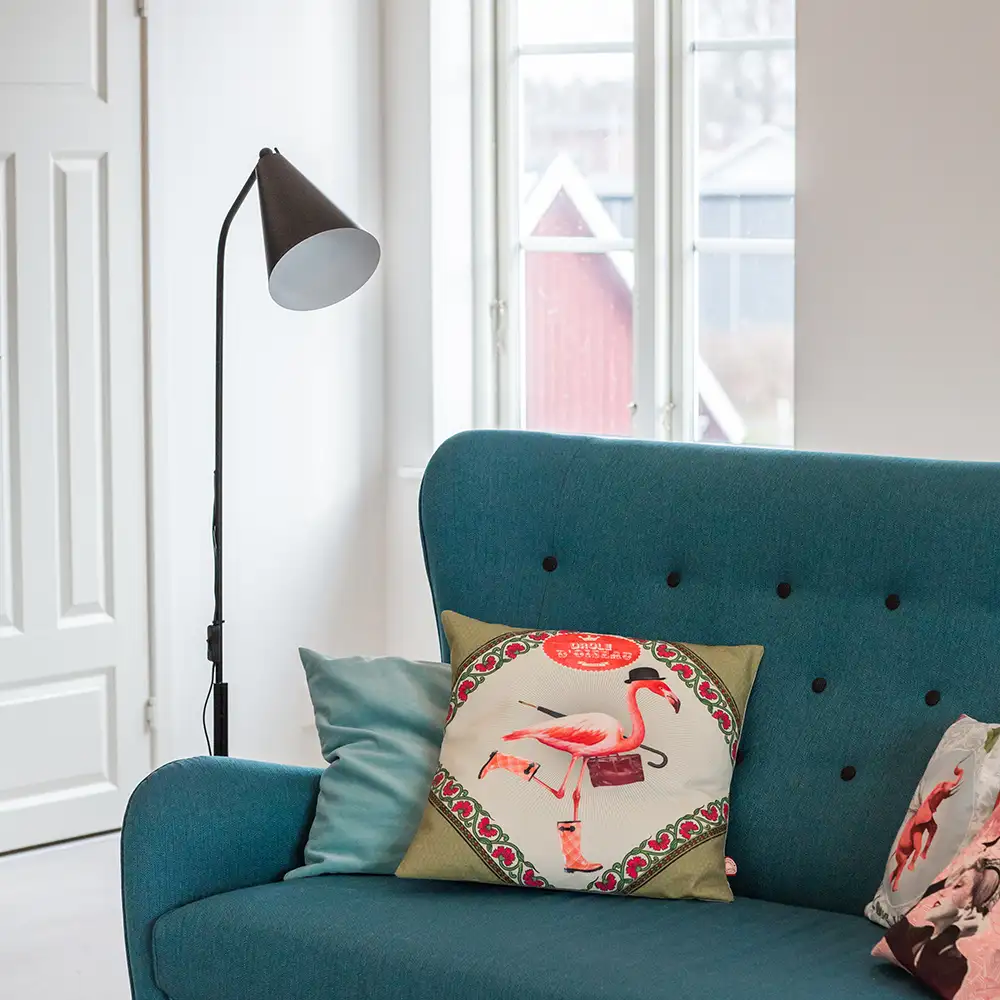 Yukon Stehleuchte Schwarz