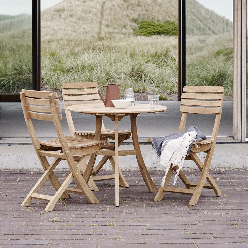 Vendia Tisch 75 cm Teak