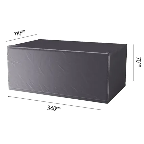 Möbelabdeckung für tisch 110x340 cm