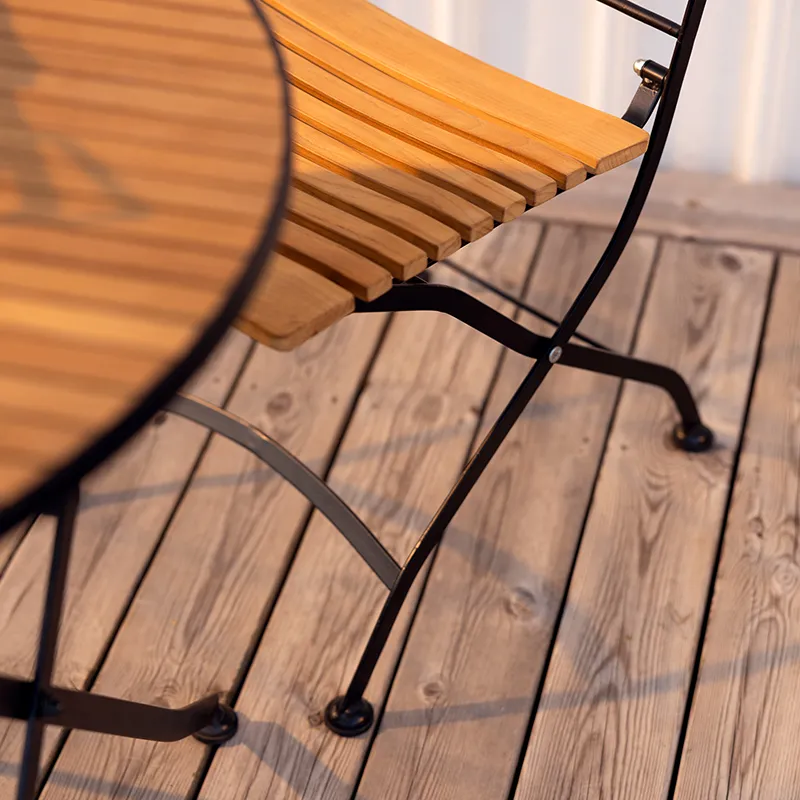 Brewer stuhl    Schwarz / Teak