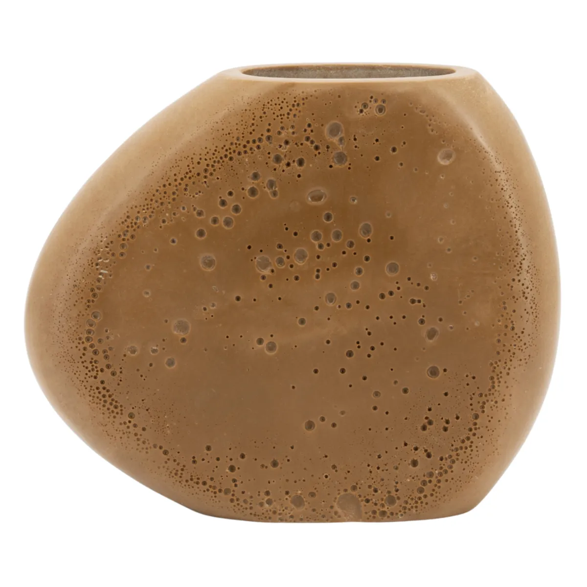 Kori 2 Vase 30x8x25 cm Kunstharz Braun