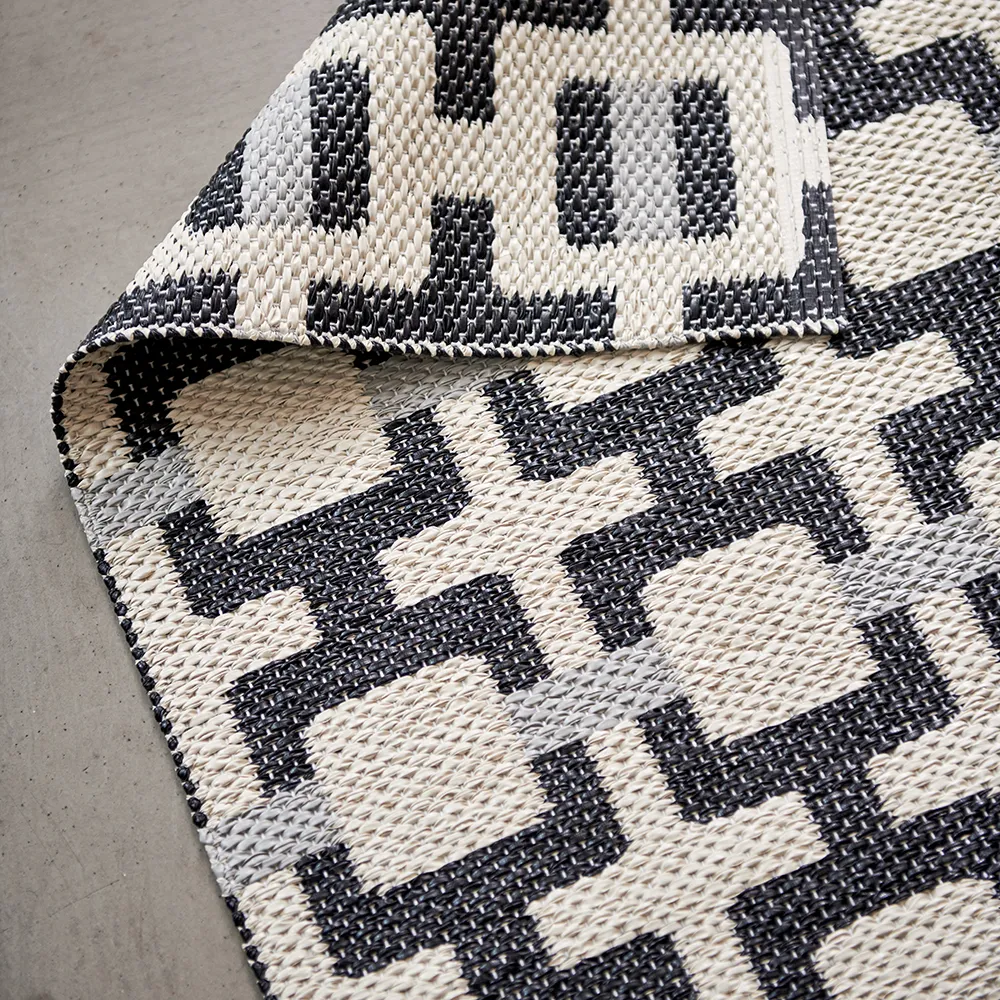 Tom teppich Black/Cream/Warm Grey 70 x 120 cm