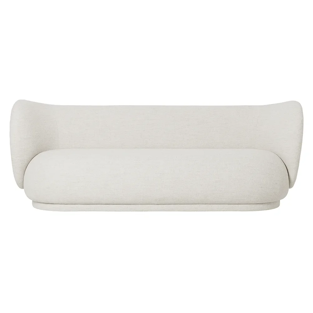 Rico 3-sitzer sofa Boucle - Off-White