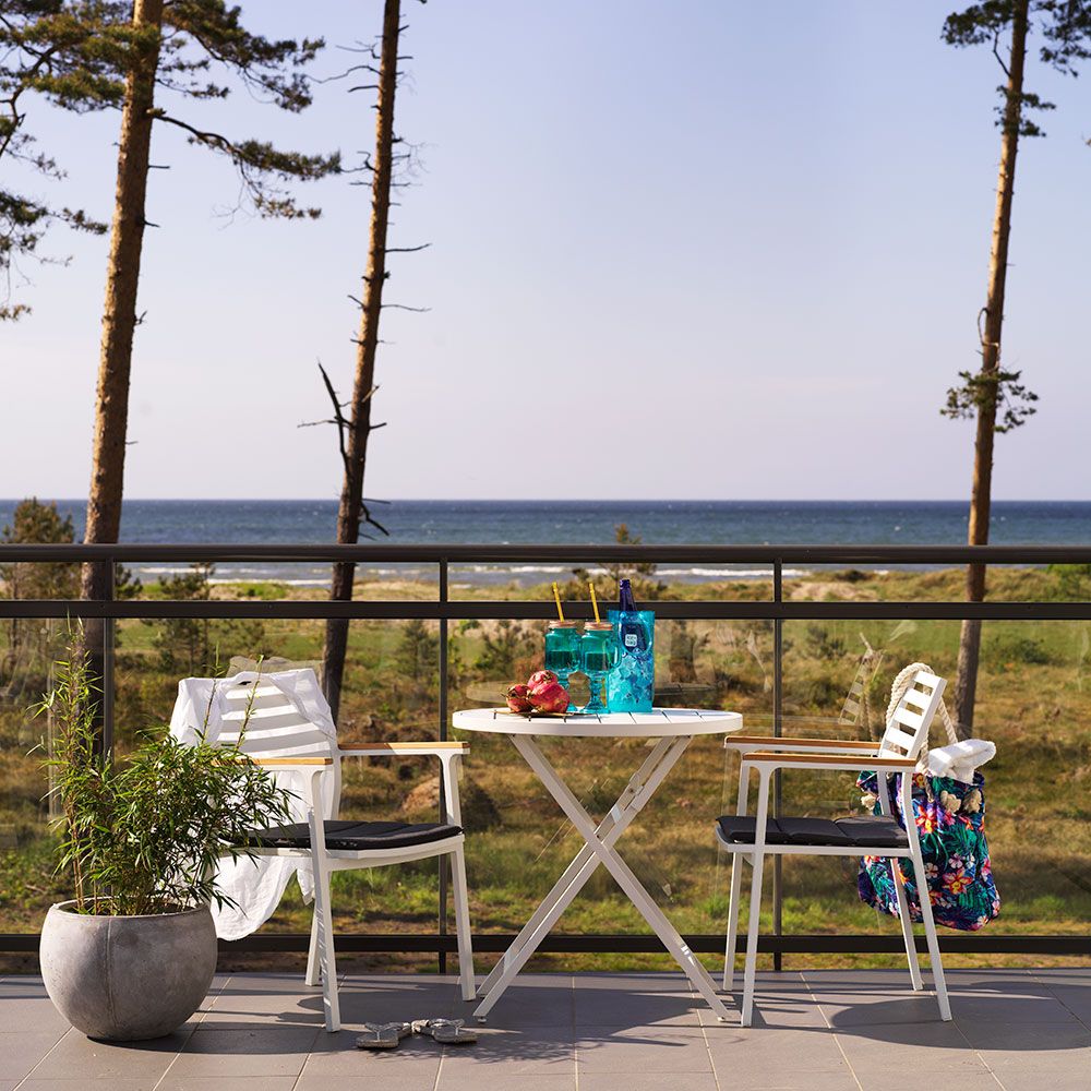 Wilkie Klapptisch 72x72 cm schwarz