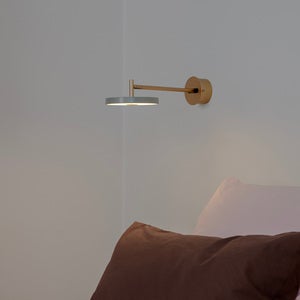 Asteria Wall Long Wandleuchte Ø15 cm Nuance Mist