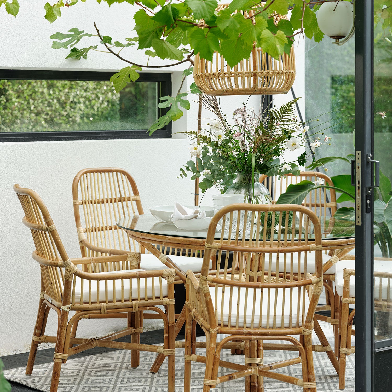 Vallda Esstisch 120 cm natur