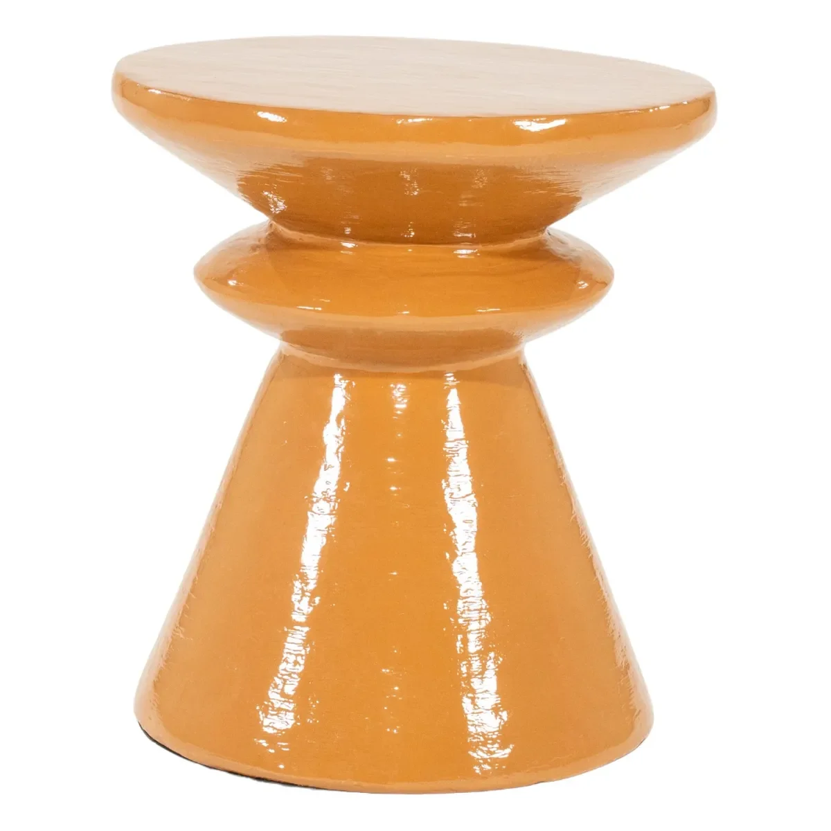 Beistelltisch Circolo Terracotta