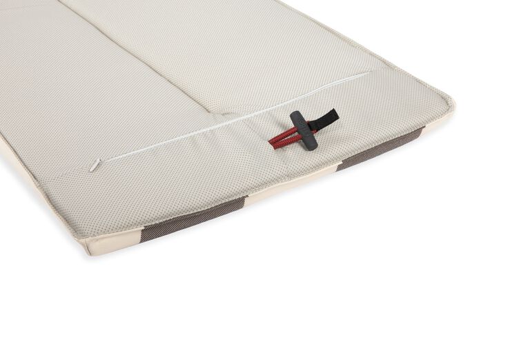 Fred's bench pillow Outdoor-Kissen stripe cacao