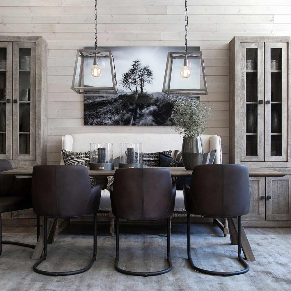 Esstisch Baum 240 X 90 cm Silber zurück