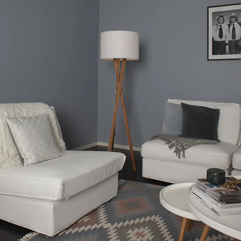 Vega Stehleuchte Eiche