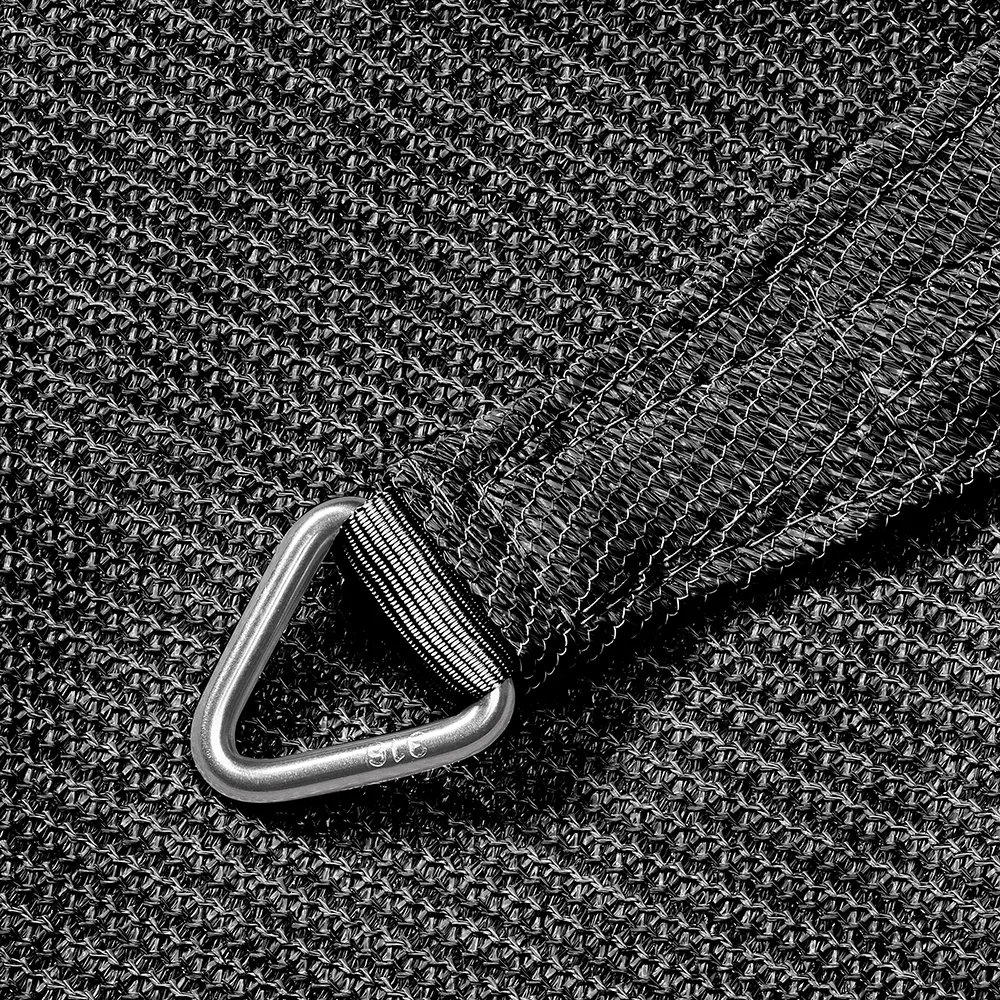 Coolfit Sonnensegel dreieckig 90° 500x710cm grau