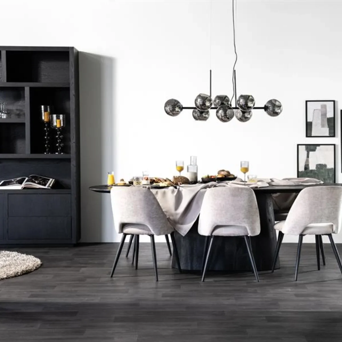 Helsinki Schrank 150x220cm - schwarz