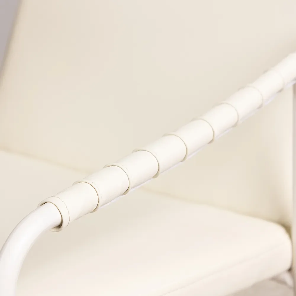 Tvist Esszimmerstuhl Beige PU 2er-Pack