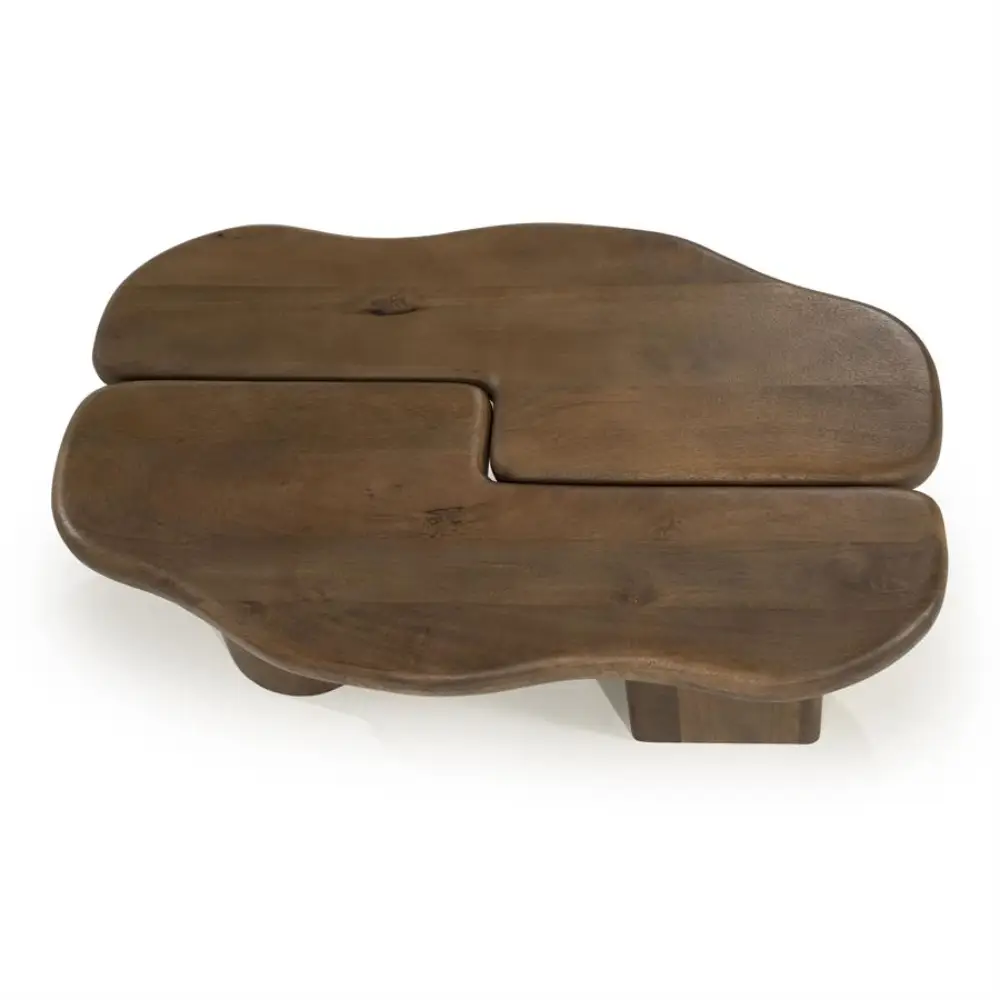 Yuo Couchtisch- light brown 100x80x30 cm