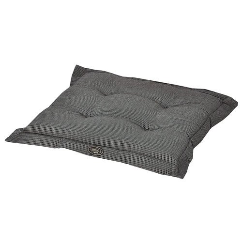Canyon Sitzkissen dick 42x45 cm strukturiert dralon Granit grau