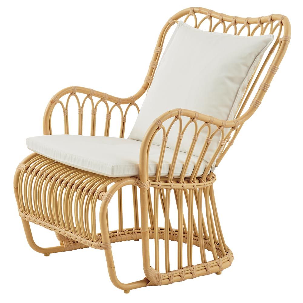 Sessel Tulip Natur Rattan
