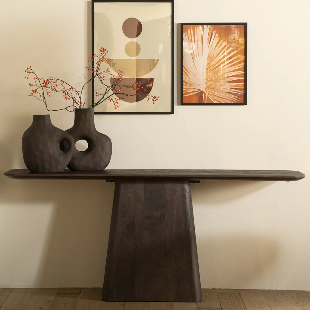 Aron Konsolentisch 180x40 - braun