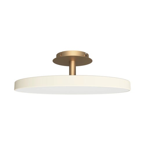Asteria Up Deckenleuchte L Ø60 cm Pearl White