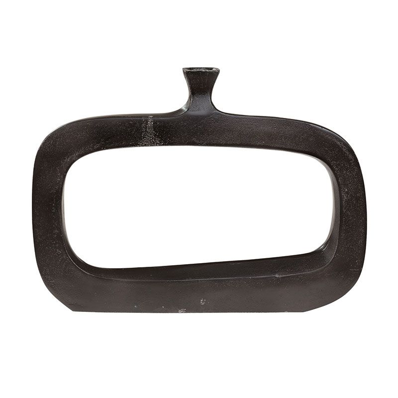 Enso Low Dekoration Schwarz