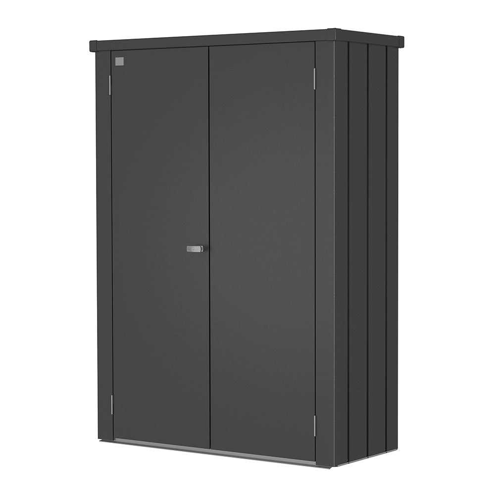 Romeo Terrassenschrank M HIGH metallic dunkelgrau