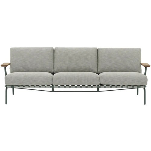 Settle 3-Sitzer Sofa Ribbed Weave 2/Dark Green